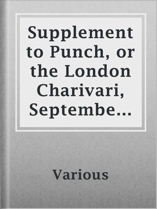 Title details for Supplement to Punch, or the London Charivari, September 16, 1914 by Various - Available